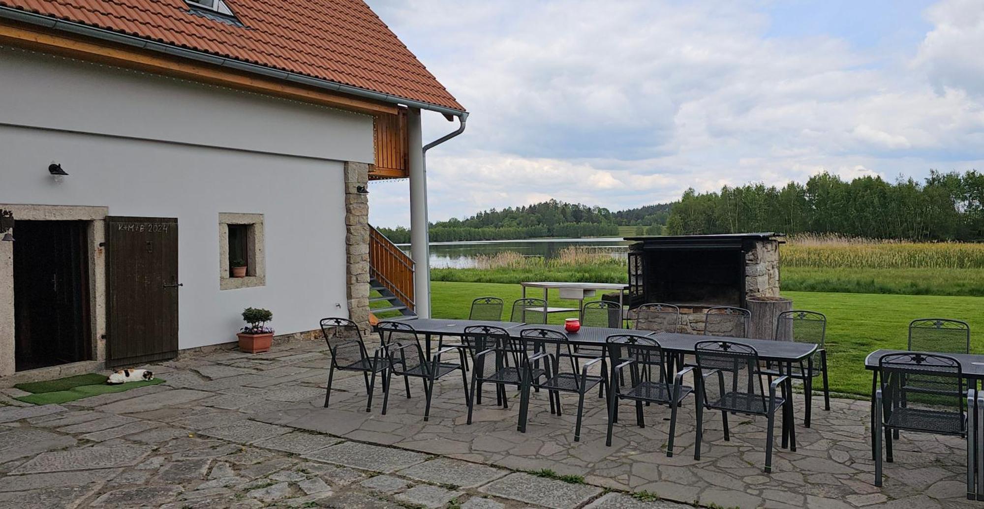 U Rybnika Smrcna Hotell Nová Bystřice Eksteriør bilde