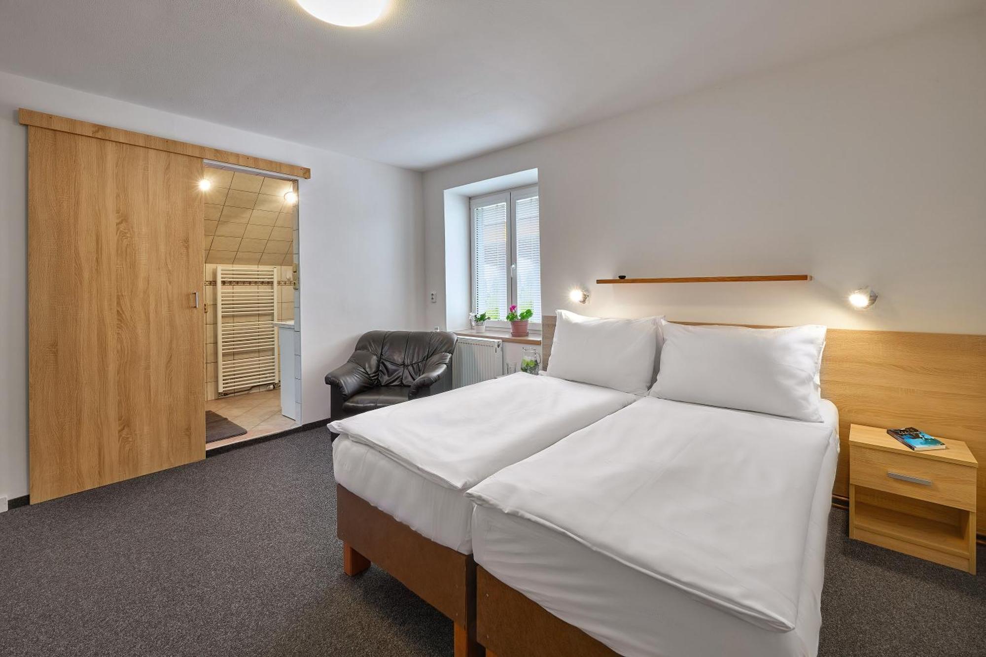U Rybnika Smrcna Hotell Nová Bystřice Eksteriør bilde