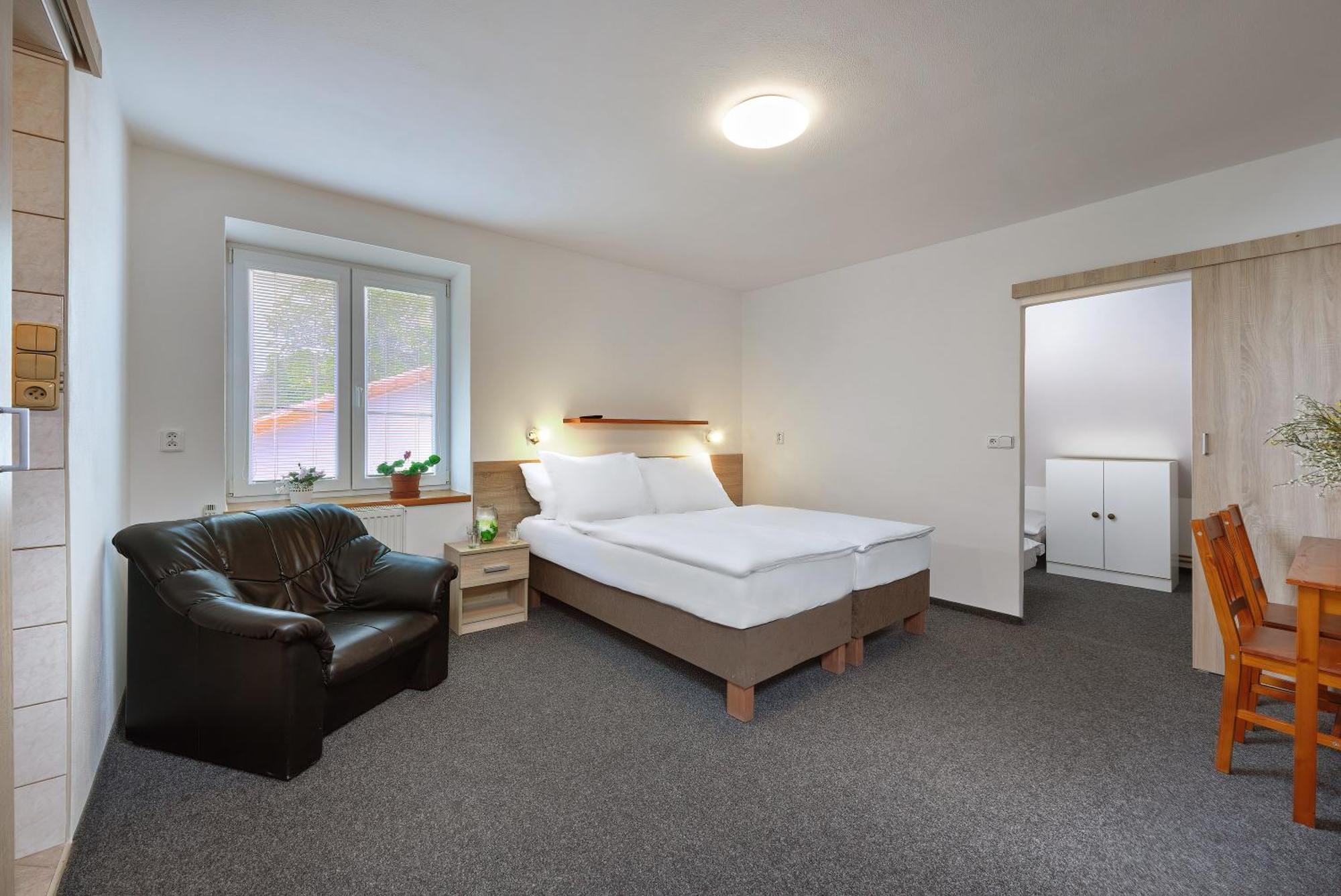 U Rybnika Smrcna Hotell Nová Bystřice Eksteriør bilde