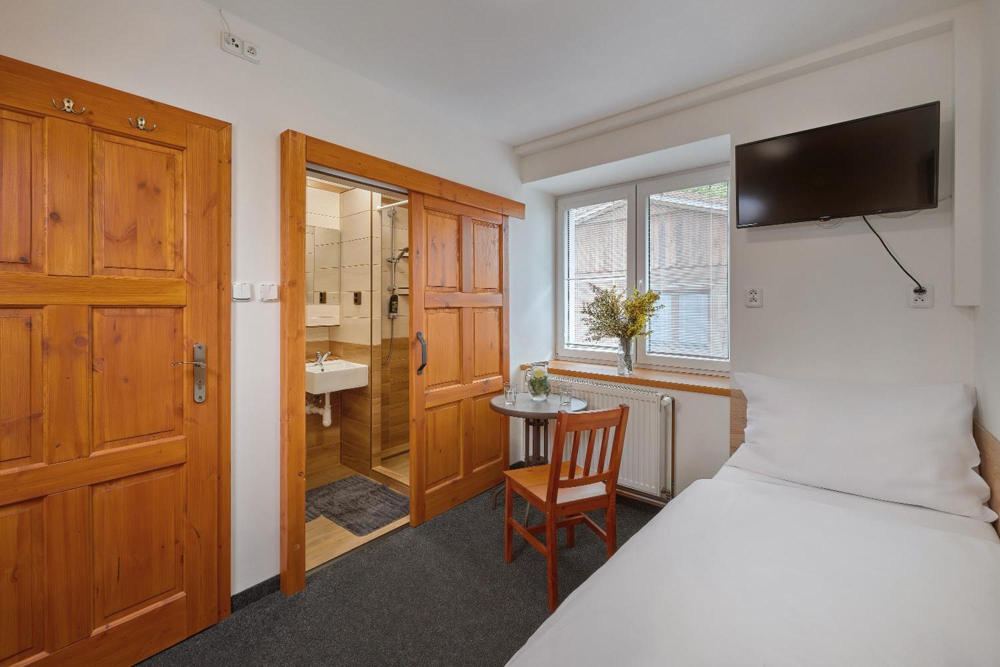U Rybnika Smrcna Hotell Nová Bystřice Eksteriør bilde